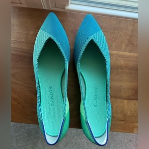 Rothy’s The Point in Blue Jade